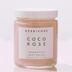 Exfoliants & Gommages*Herbivore Botanicals Coco Rose Exfoliating Body Scrub Exfoliant Corps