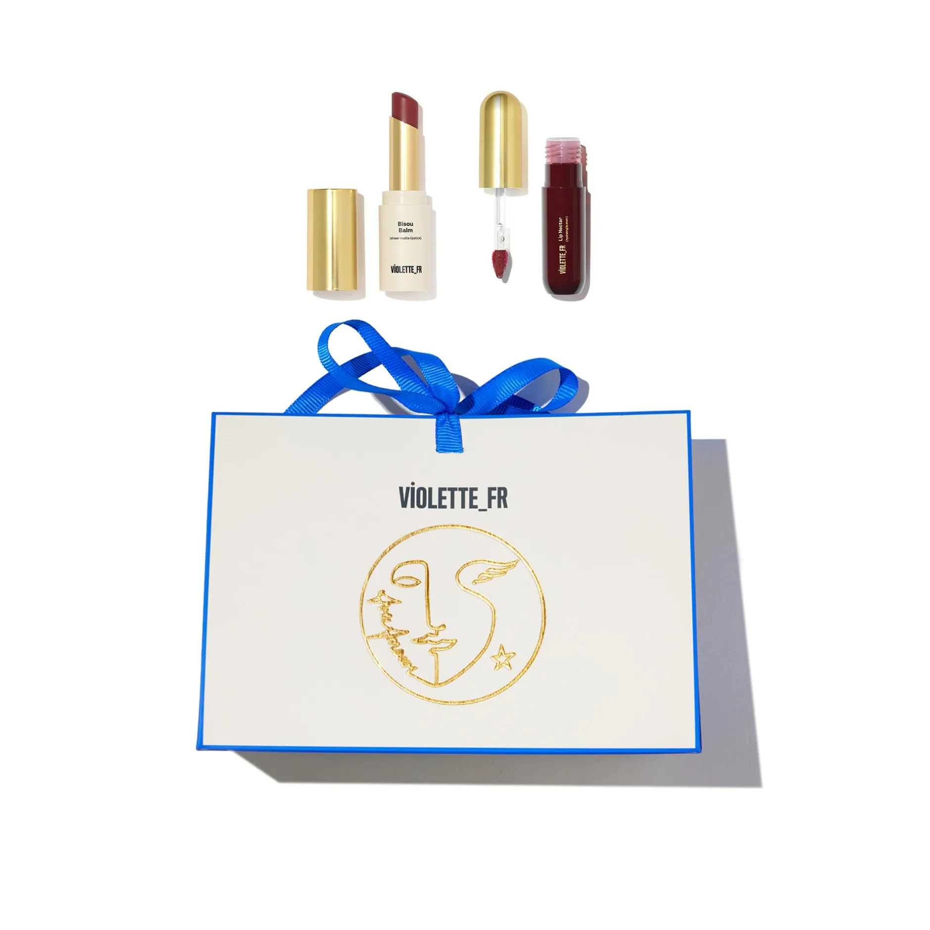 Palettes & Coffrets|Gloss*Violette_FR Duo Baiser de Minuit Coffret Lèvres