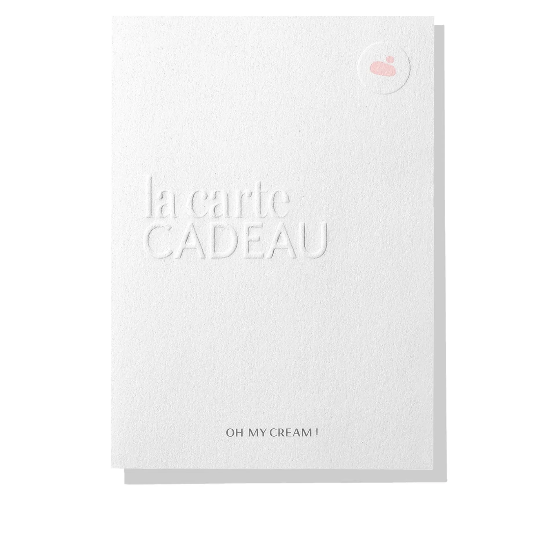 Lifestyle|Cartes Cadeaux*Oh My Cream La Carte Cadeau