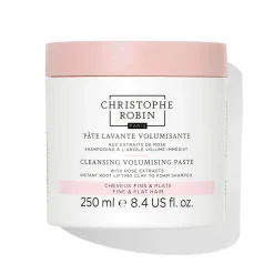Shampoings*Christophe Robin Pâte Lavante Volumisante aux Extraits de Rose