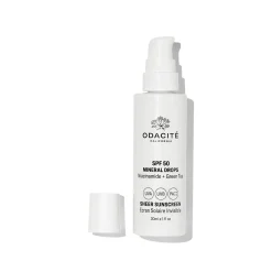 Solaires & Autobronzants*Odacité SPF50 Mineral Drops Niacinamide + Green Tea Écran Solaire Invisible