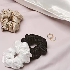 Lifestyle|Accessoires Lifestyle*Venus & Gaia Trio de Chouchous en Soie